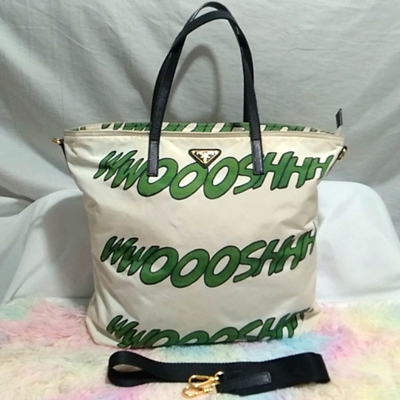 VERY RARE!! Authentic Prada WWOOOSHHH Nylon/Leather Bag Gently Used - Picture 15 of 15